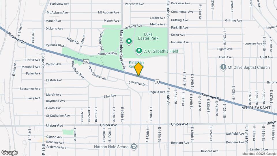 11008 Kinsman Rd Map and Location Details