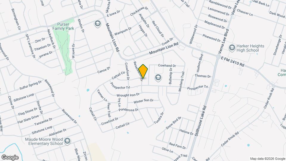 423 Reservation Dr Map and Location Details