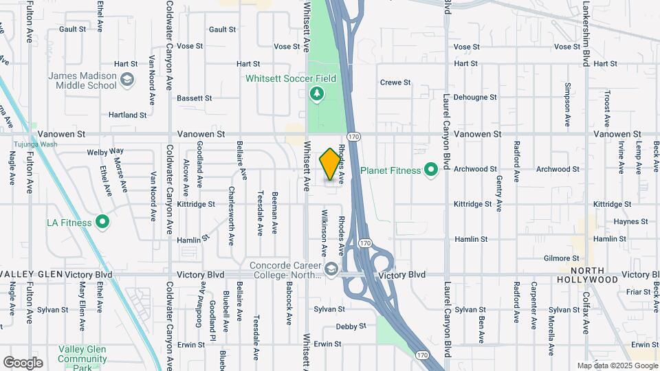 Whitsett Estates Map and Location Details
