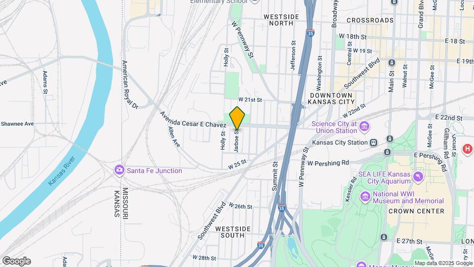 2311 Jarboe St Map and Location Details