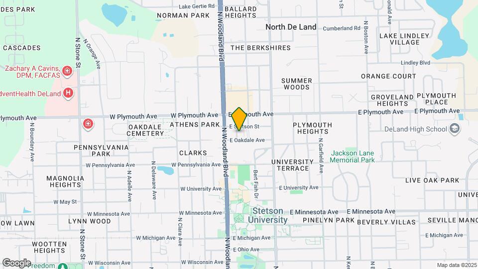 805 Clake St Map and Location Details