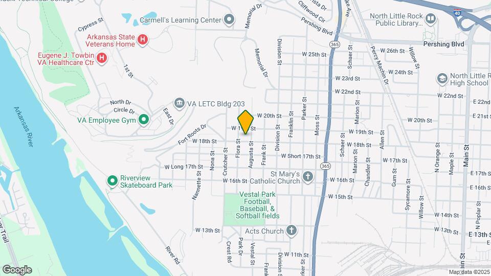 1713 W 18th St Mapa y Detalles de la Ubicación