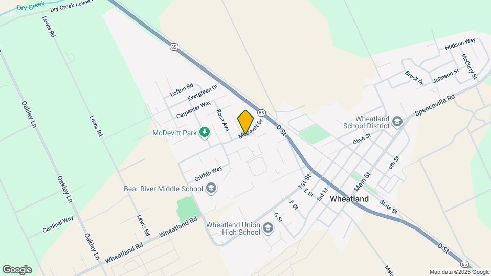 605 McDevitt Dr Map and Location Details