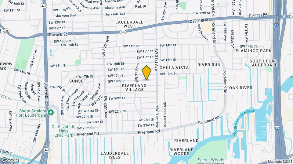 3160 SW 18th St Map and Location Details
