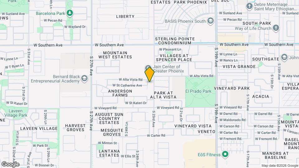 6417 S 23rd Dr Map and Location Details