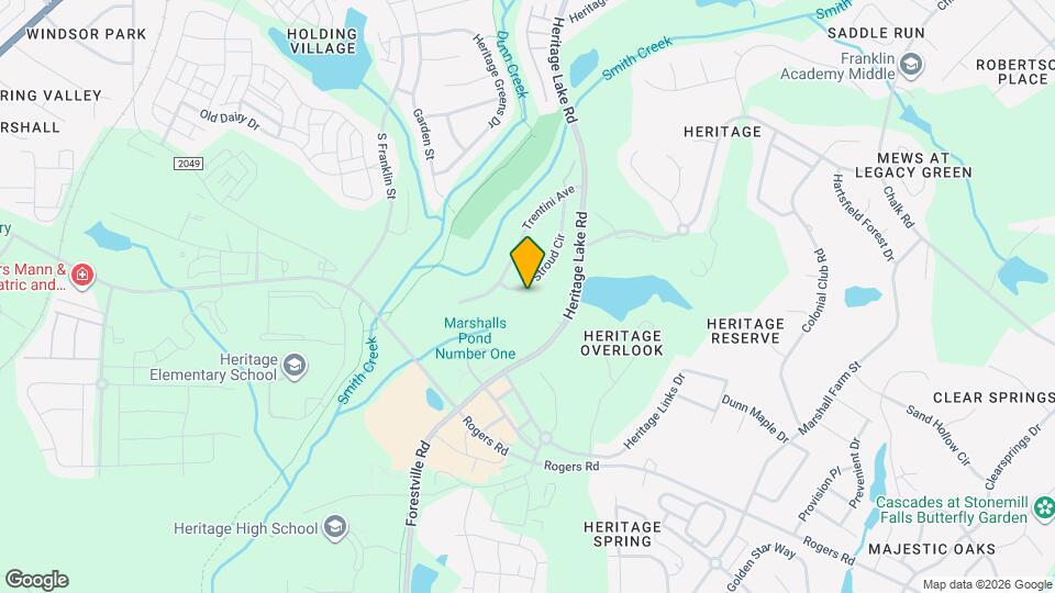 861 Stroud Cir Mapa y Detalles de la Ubicación