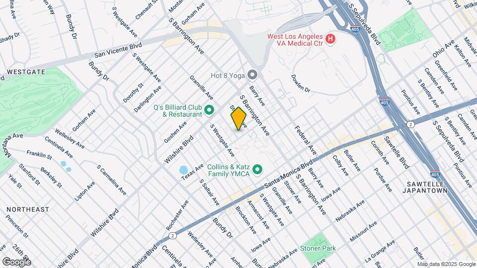 1274 Granville Ave Map and Location Details