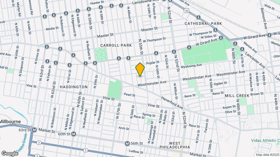 530 N Vodges St Map and Location Details