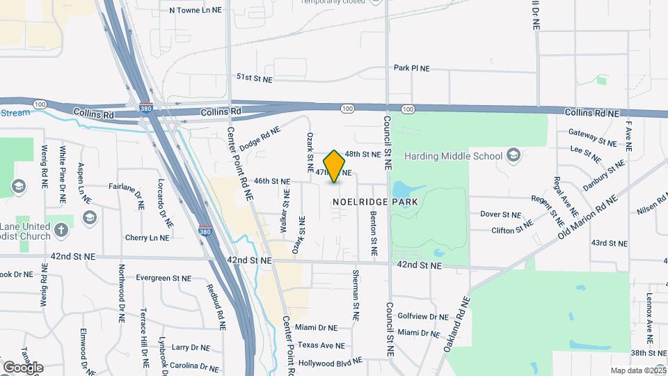 4521 Rushmore Dr NE Map and Location Details