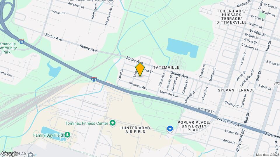 718 Atlanta St Map and Location Details