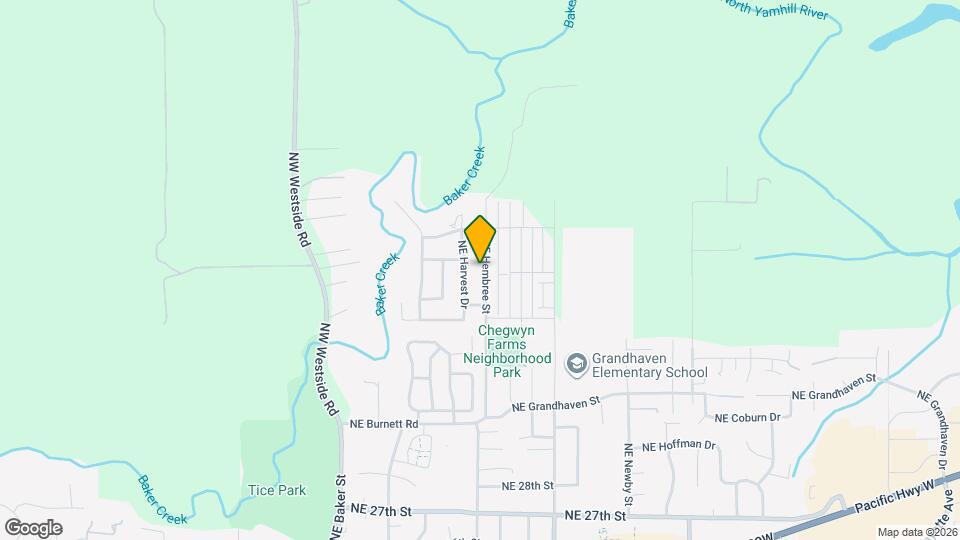 3581 NE Hembree St Map and Location Details