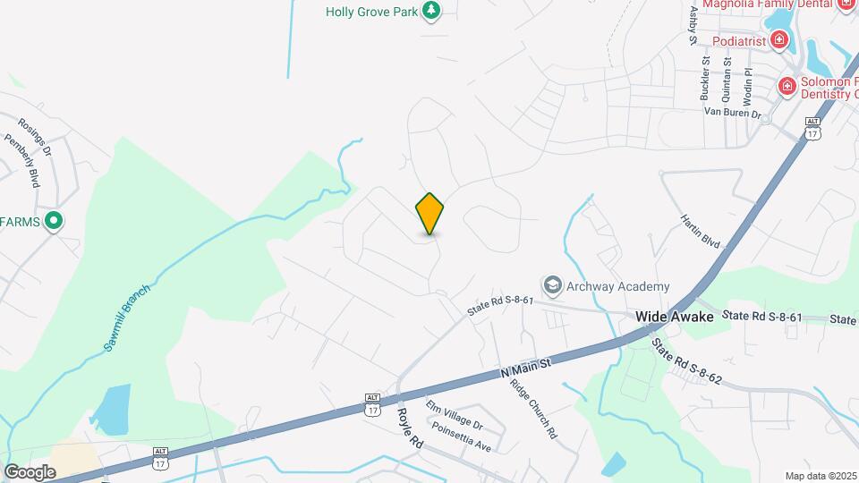 102 Percheron Dr Map and Location Details