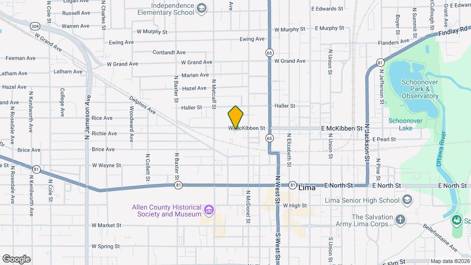 435 W McKibben St, Unit 3 Mapa y Detalles de la Ubicación