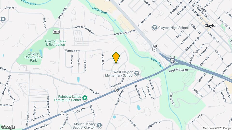 118 Cricket Hollow Run Mapa y Detalles de la Ubicación