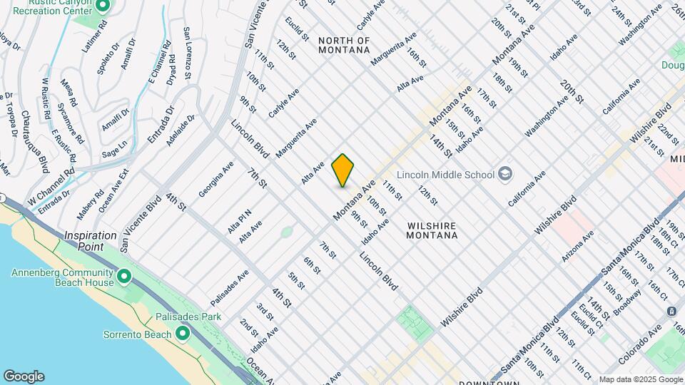 717 9th St Map and Location Details