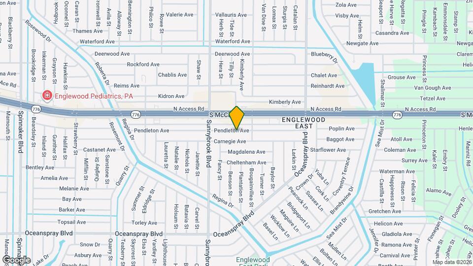 11081 Pendleton Ave Map and Location Details
