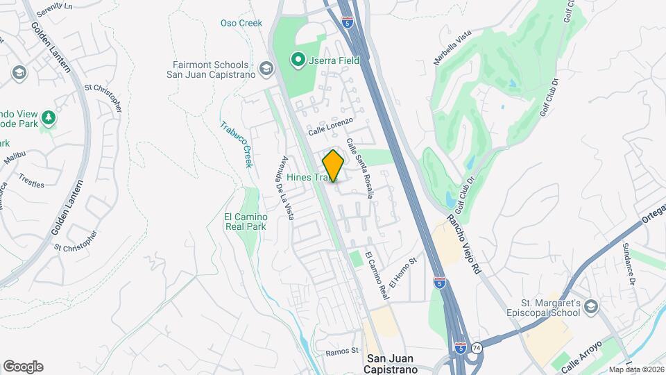 31121 Via Santo Tomas Map and Location Details