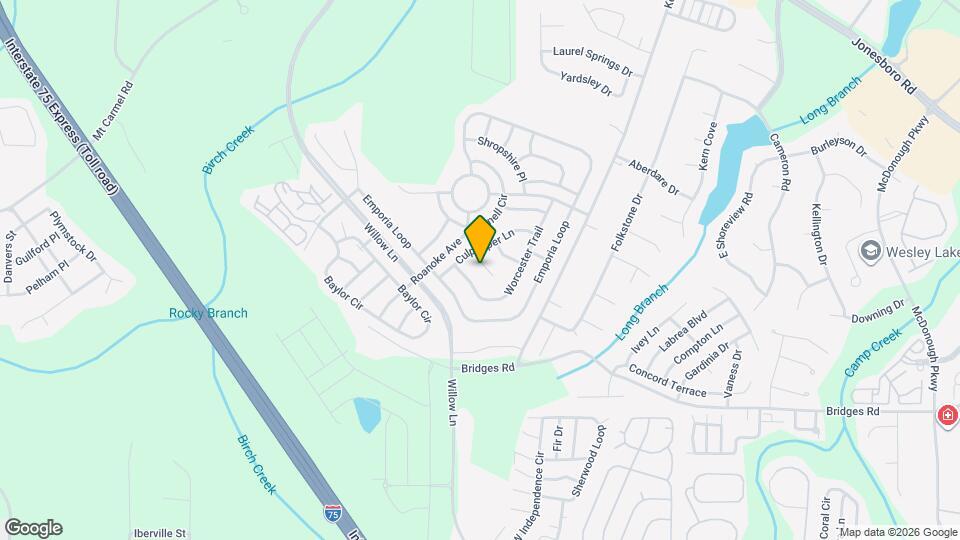 1816 Crandon Ct Map and Location Details