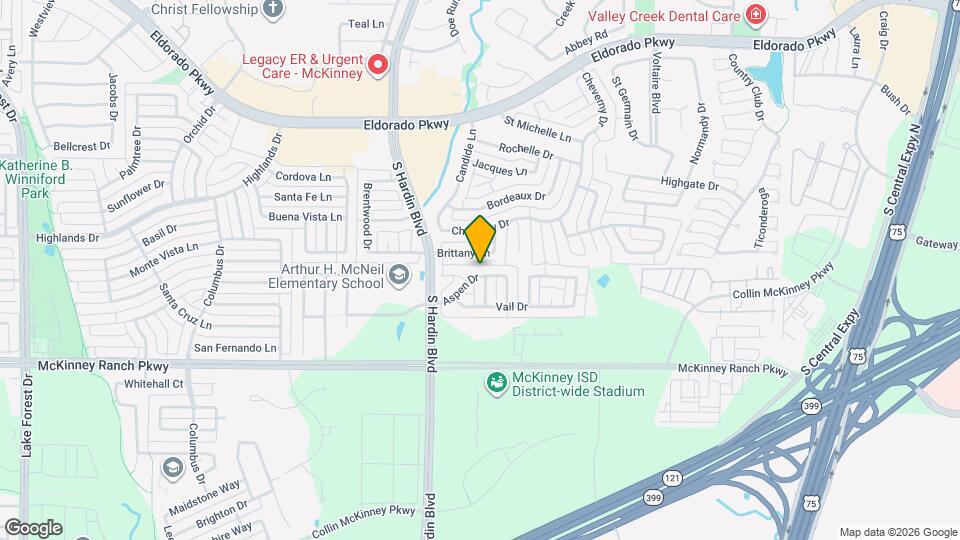 2704 Aspen Dr Map and Location Details