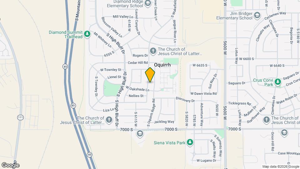 6745 S Wakefield Way Map and Location Details