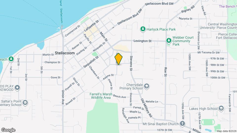 815 Blaine St Map and Location Details