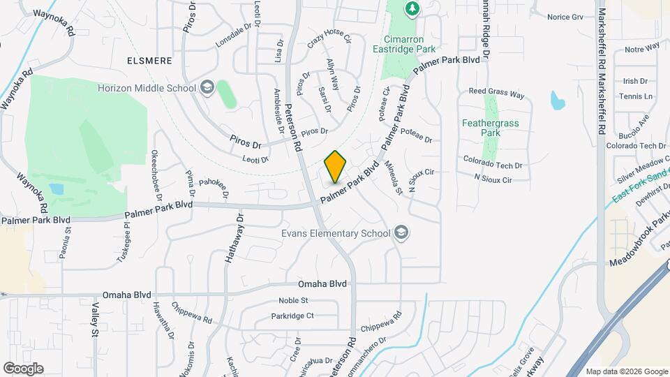 6944 Palmer Park Blvd Map and Location Details