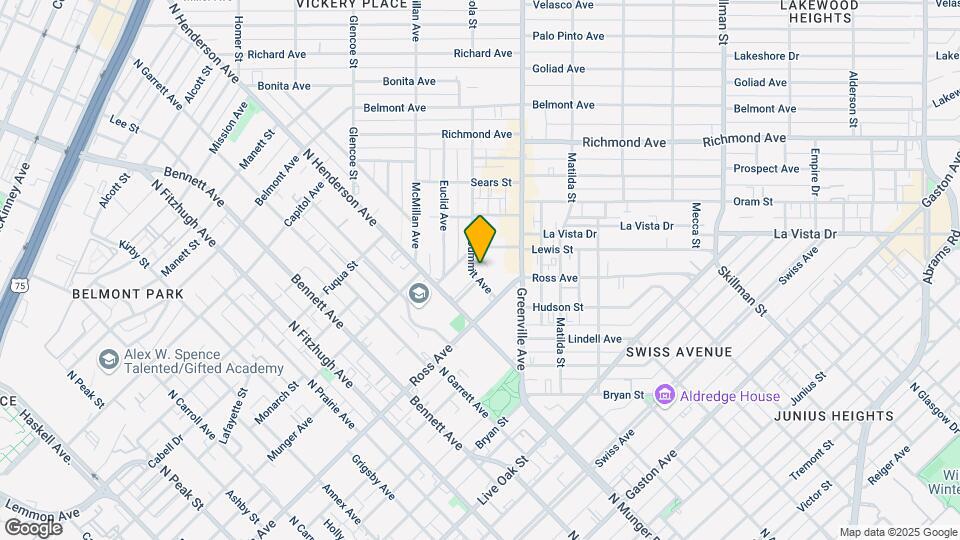 1818 Summit Ave Map and Location Details