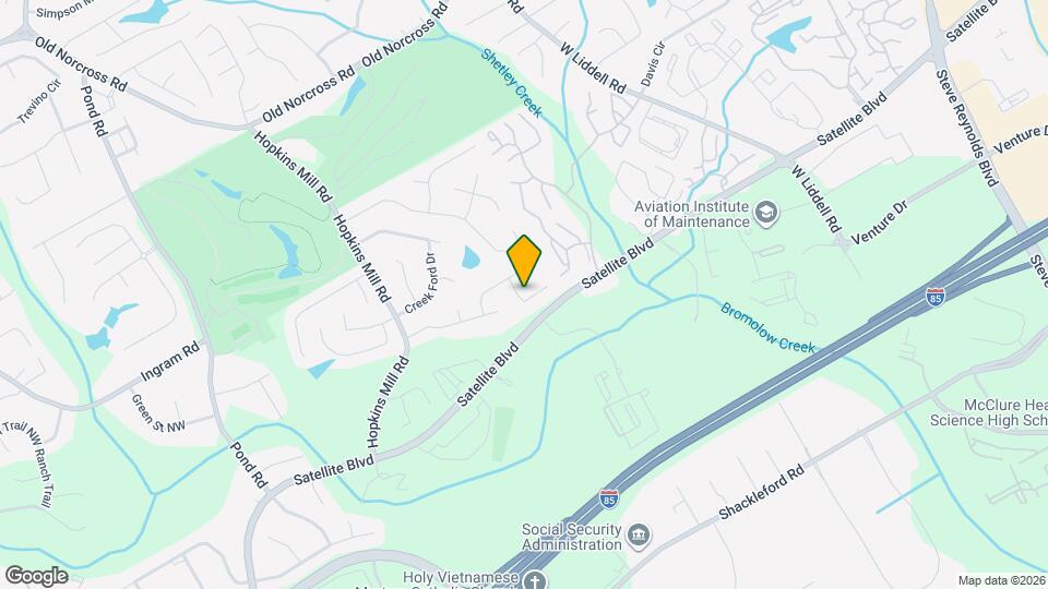 4225 Hopkins Bluff Way Map and Location Details