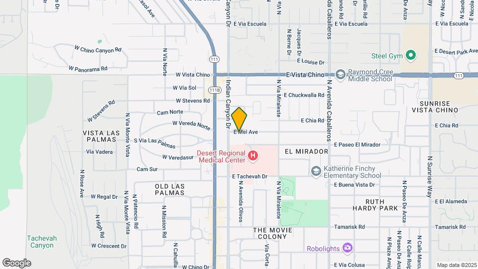 291 E Mel Ave Map and Location Details