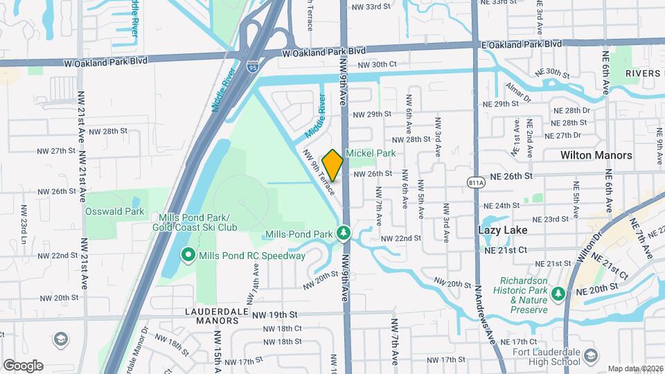 2504 NW 9th Ln, Unit 2 Mapa y Detalles de la Ubicación