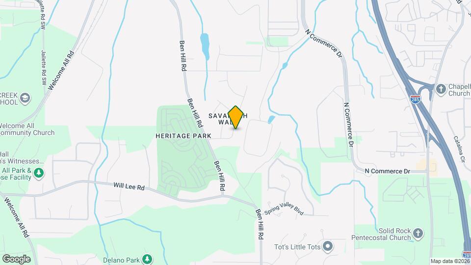 4364 Savannah Dr Map and Location Details