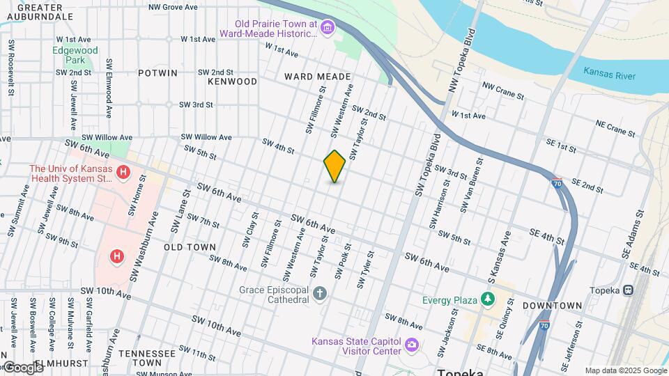 425 SW Taylor St Map and Location Details