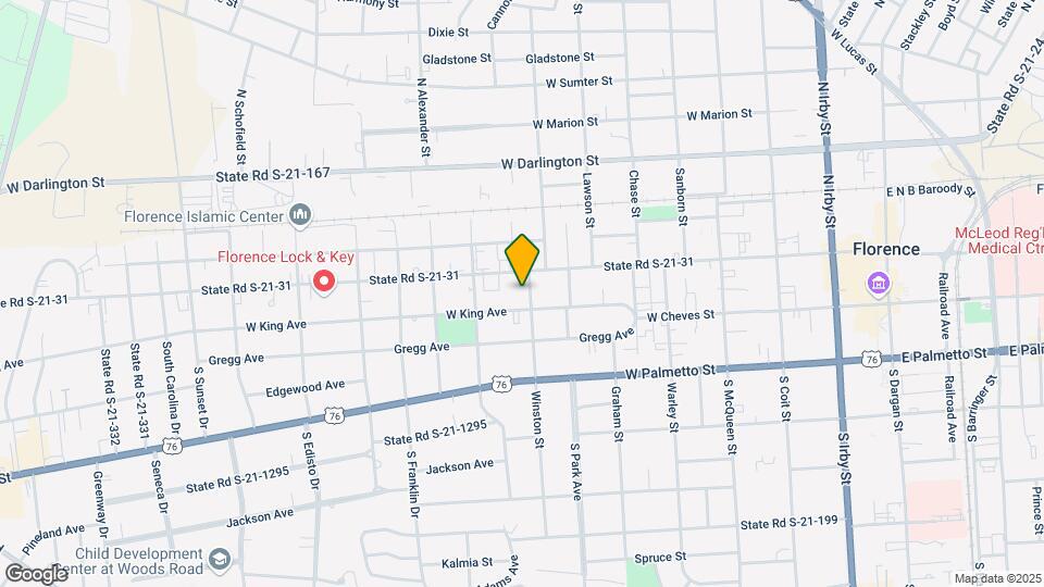 109 Winston St Mapa y Detalles de la Ubicación