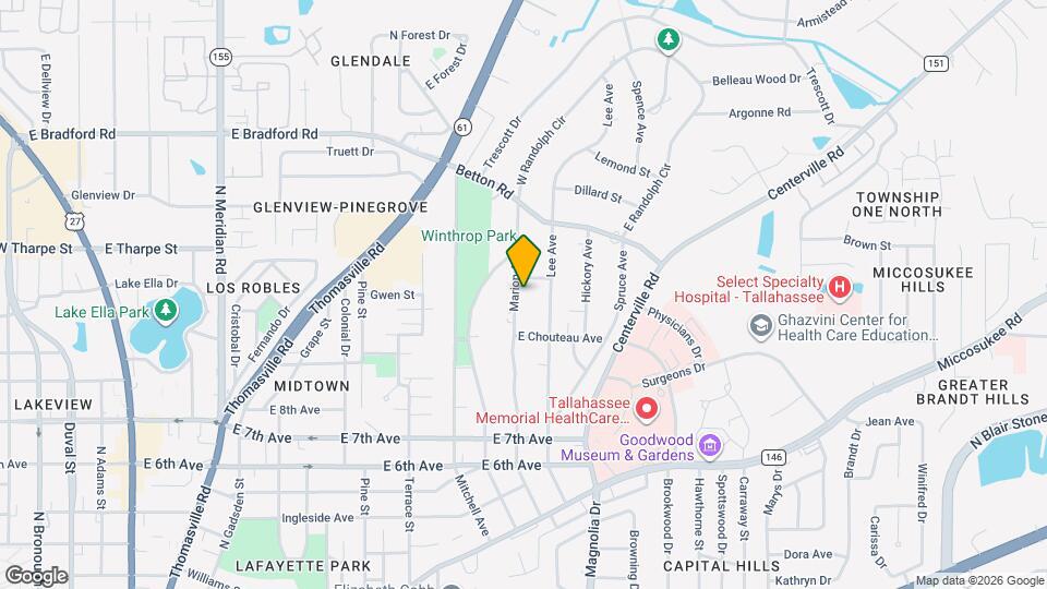 1521 Marion Ave Map and Location Details