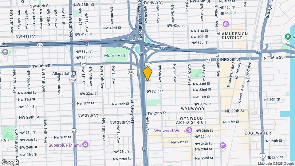 599 NW 33rd St Map and Location Details