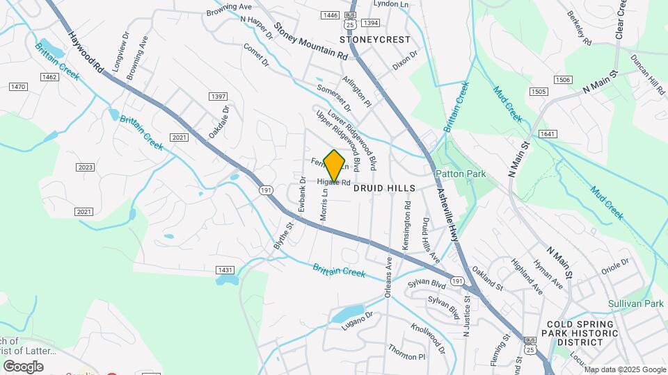 614 Higate Rd Map and Location Details