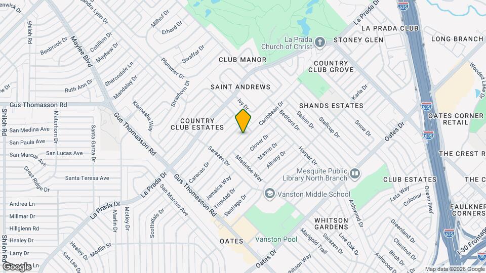3113 Caribbean Dr Map and Location Details