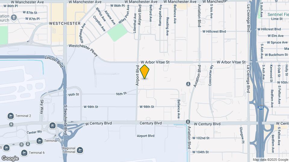 5855 W 95th St Mapa y Detalles de la Ubicación