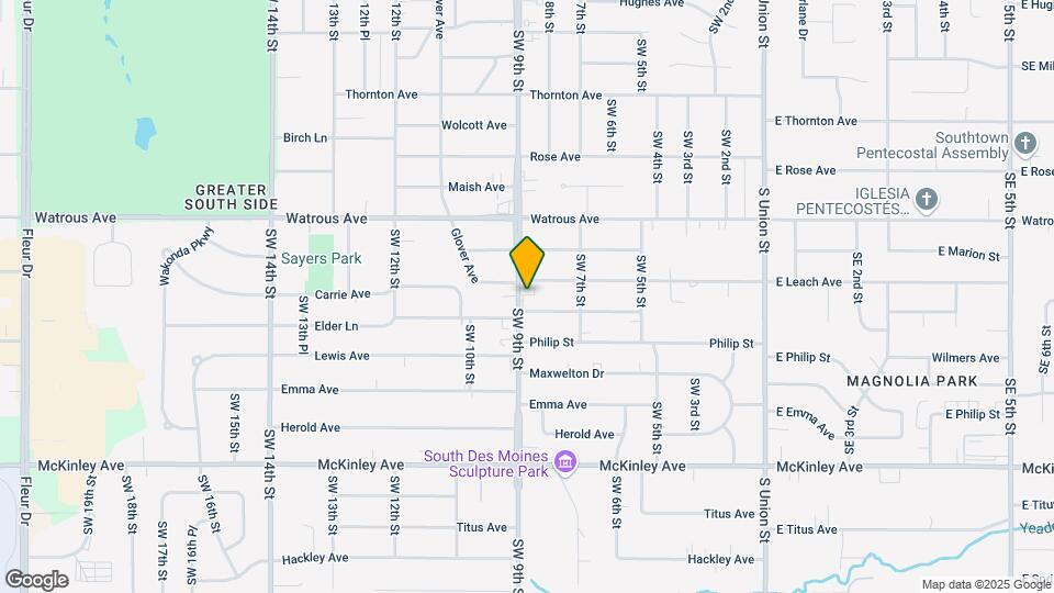 4209 SW 9th St Map and Location Details