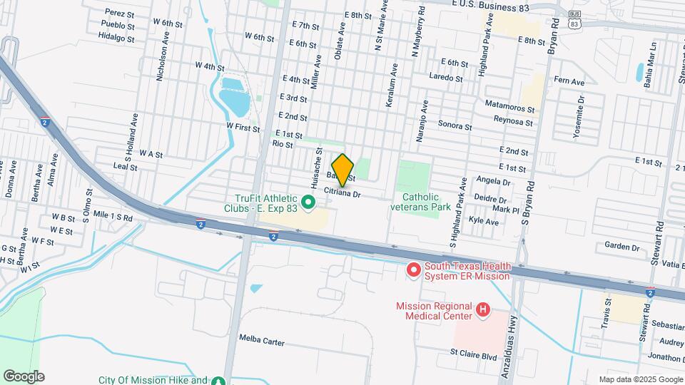 2104 Selena St Map and Location Details