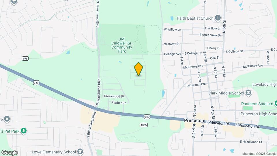 418 Wydown Dr Map and Location Details