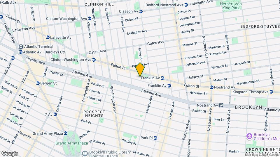 83 Lefferts Pl, Unit 2nd floor Map and Location Details