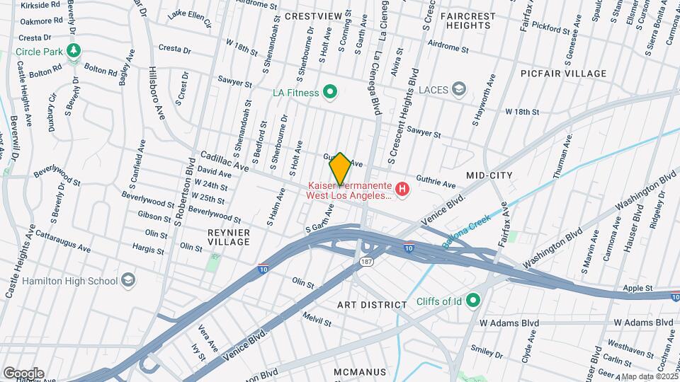 2051 Chariton St Map and Location Details