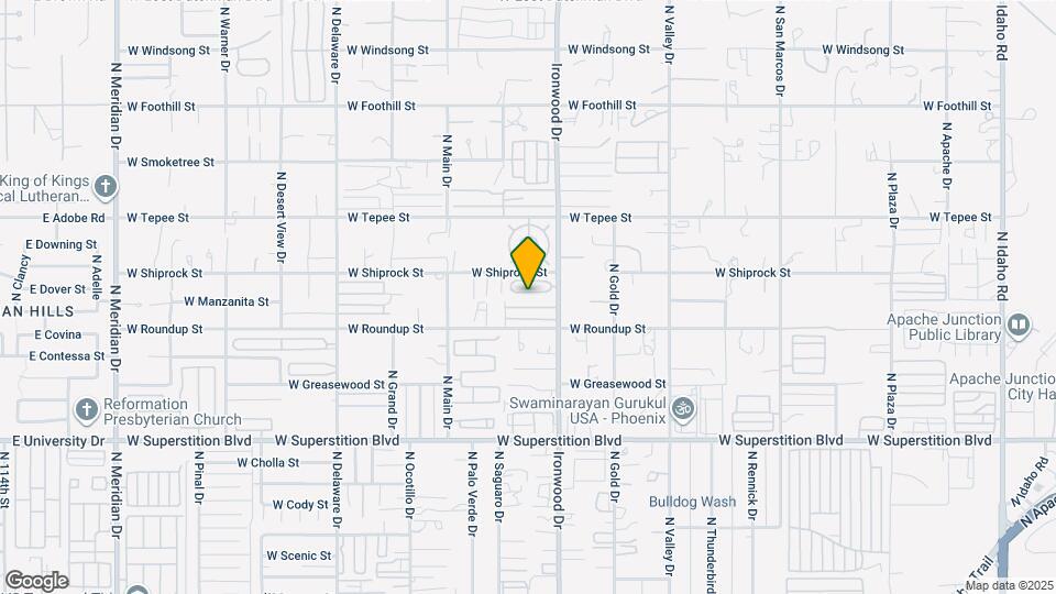 Ironwood RV & Mobile Home Park Map and Location Details