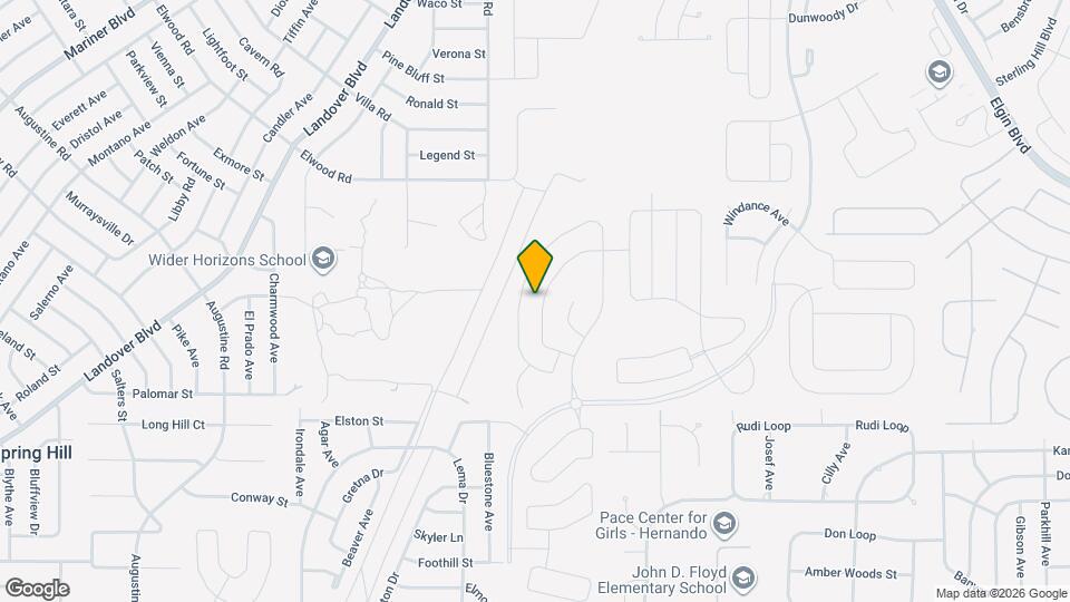 3603 Hornbeam Rd Map and Location Details