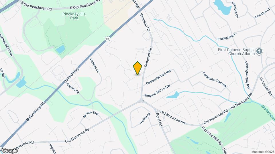 4710 Cambridge Park Ct NW Map and Location Details