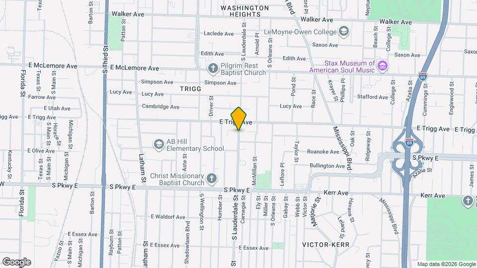 Lauderdale Oaks Apartments Map and Location Details