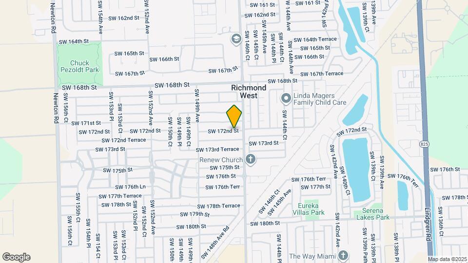 14726 SW 172nd St Map and Location Details