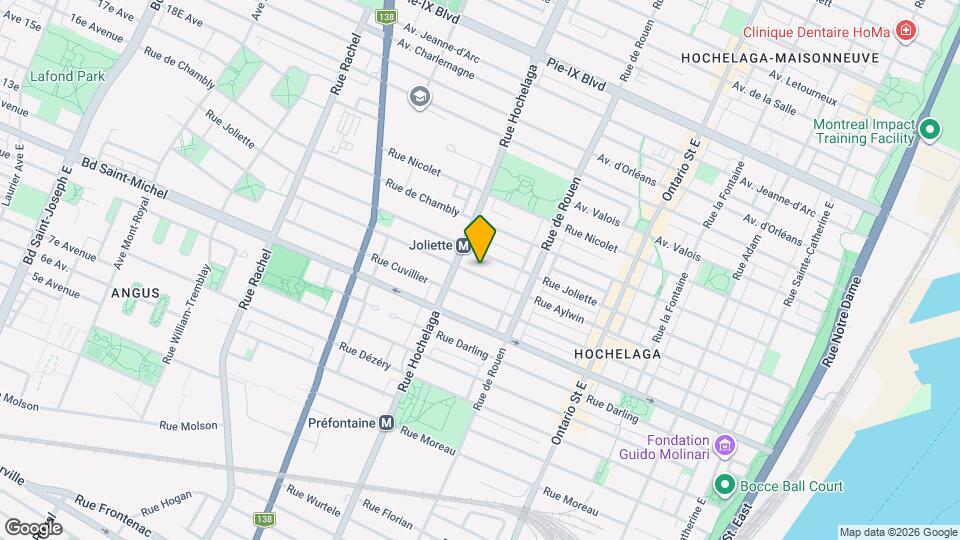 2391 Aylwin Rue Map and Location Details