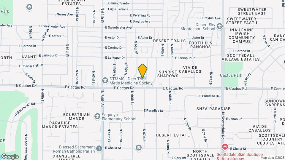 12210 N 67th St Map and Location Details